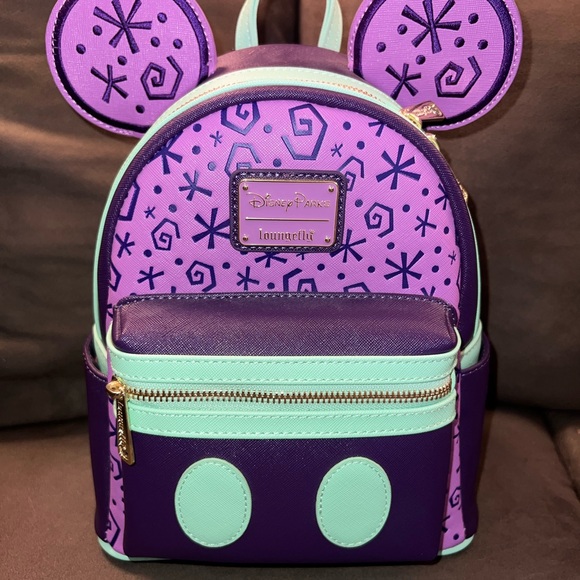 Disney Purple Backpack - Picture 1 of 4